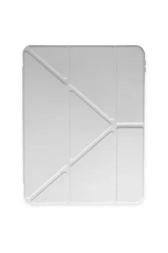 Newface iPad 2022 10.9 (10.nesil) Kılıf Kalemlikli Mars Tablet Kılıfı - Gri