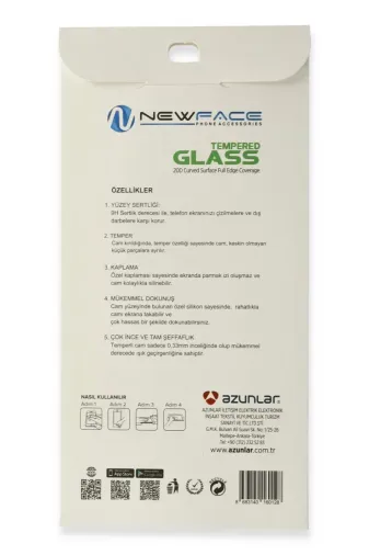 Newface iPhone 12 Pro Max 20D Premium Cam Ekran Koruyucu