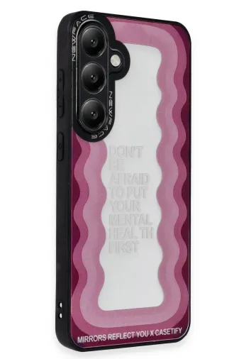 Newface Samsung Galaxy A05S Kılıf Mirror Desenli Kapak - Mirror - 11