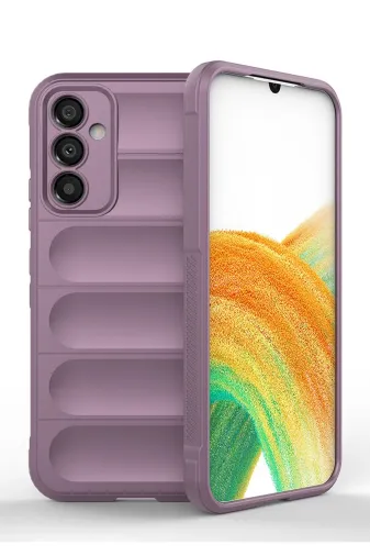Newface Samsung Galaxy A25 5G Kılıf Optimum Silikon - Mor