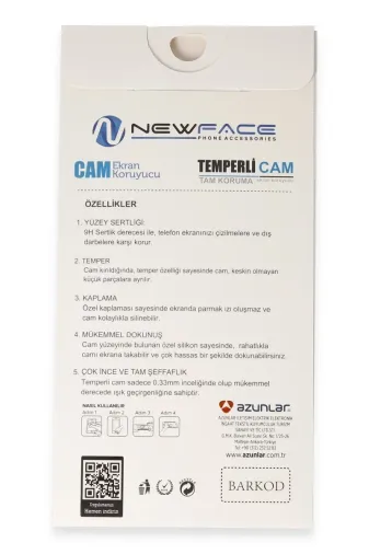 Newface Samsung Galaxy S25 3D Antistatik Cam Ekran Koruyucu