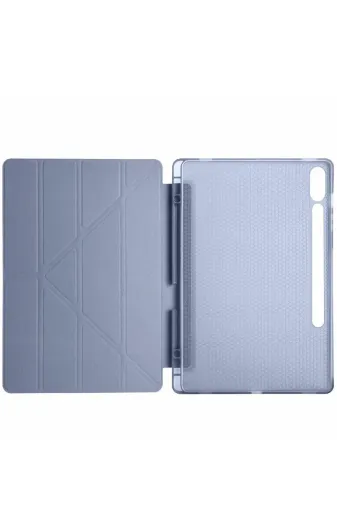 Newface Samsung Galaxy X510 Tab S9 FE 11 Kılıf Kalemlikli Mars Tablet Kılıfı - Lavender
