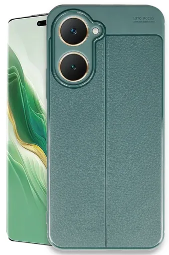 Newface Vivo Y18 Kılıf Auto Focus Kapak - Koyu Yeşil