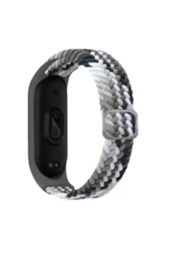 Newface Xiaomi Mi Band 7 Star Kordon - Gri-Siyah