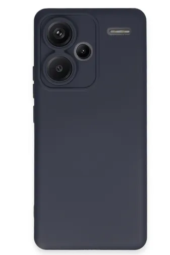 Newface Xiaomi Redmi Note 13 Pro Plus Kılıf Nano içi Kadife Silikon - Lacivert