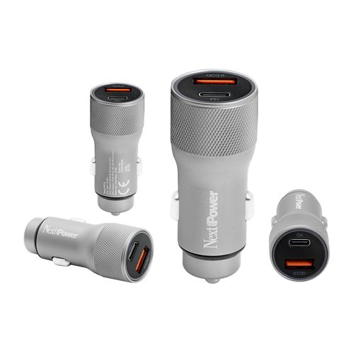 Next Power NP525 USB/PD Araç içi Hızlı Şarj Adaptörü - Gri