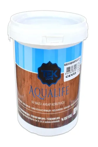 Nextpage 138246279905 Tek Aqualine Ahşap Koruyucu Boya 0,75 Lt Ceviz