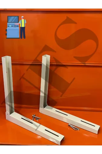 NFSDIZAYN KA-0703-KR Klima Ayağı Konsolu Klima Dış Ünite Montaj Ayağı 50 Cm Vidalı