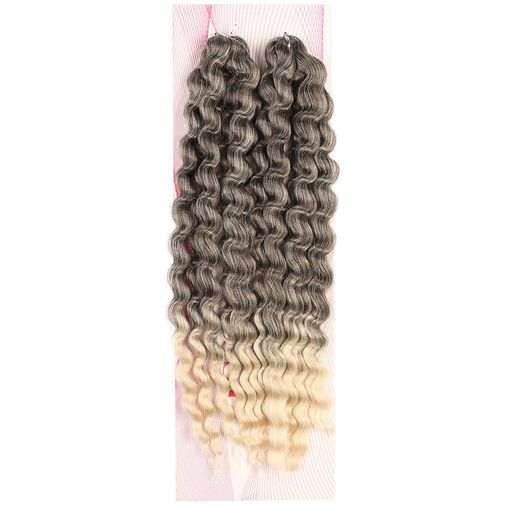 Nice Bulk Afro Su Daası / Kahve / Platin Ombreli