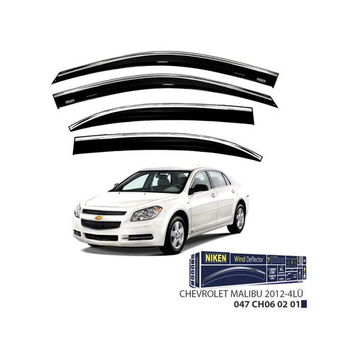 Niken 122395812 Chevrolet Malibu Kromlu Cam Rüzgarlığı 4&apos Lü 2012+ Sonrası Uy