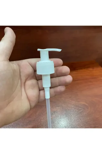 NİLİN VADİSİ 56456485674894 28 Mm Pompa Beyaz Vidasiz Kilitli - Sivi Sabun Pompasi