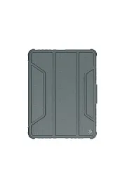 NİLLKİN Apple İpad Air 11inç 2024 Air 4/5.nesil 10.9 Kalemlikli Standlı DüşmeyeDayanıklı Kılıf