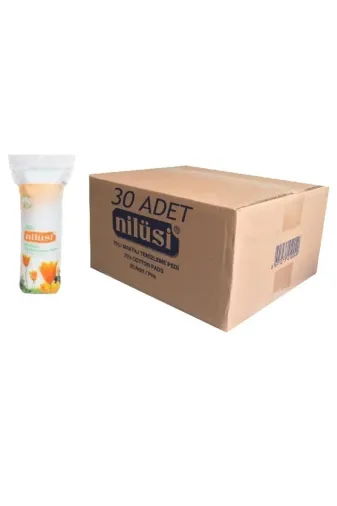 nilüsi CTN00001115 Ipek Makyaj Temizleme Pedi 70Li Disk Pamuk 30 Adet