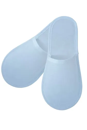 NiNa Terlik 5901123123456 Unisex Beyaz 100 Çift Tek Kullanımlık Biyeli Tela Terlik