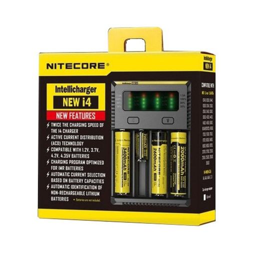 Nitecore New İ4 İntelli Charger Li-ion / NI-CD / NI-MH Pil Şarj