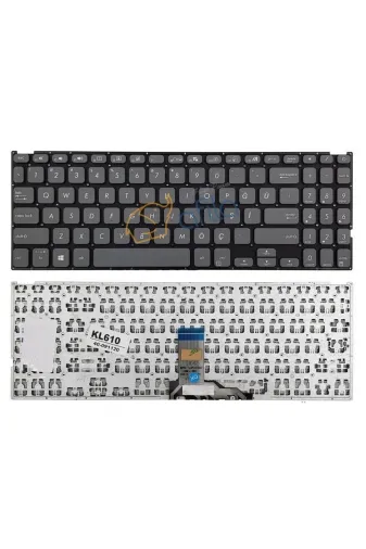 NK-KR30652S..-x.11zZ378 X515Ja-Ej405T X515Ja-Ej407T Klavye (Siyah Tr) Asus