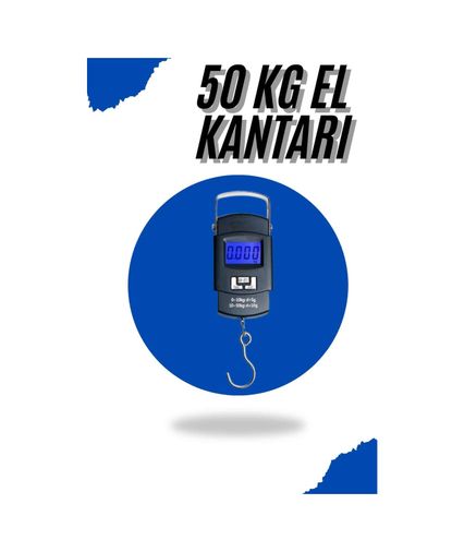 Nm-store 116860005 El Kantarı Dijital El Terazisi 50 Kg Kapasiteli Lcd Ekranlı