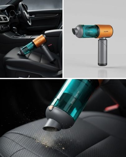 Nm-store TRİTHLTUCZZZAHV27-4-BLNCCC Araç İçin El Tipi Süpürge Güçlü Motor Ve Uzun Pil Ömrü