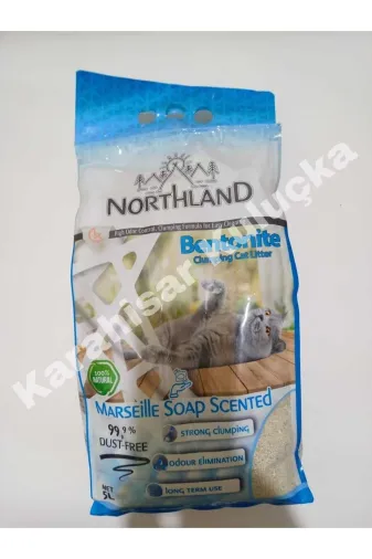 NORTHLAND KRHMASAKOKEKU5 Marsilya Sabunu Kokulu Kedi Kumu 5 Litre