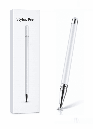 Note 12 4G Uyumlu Dokunmatik Stylus Kalem Disk Uçlu Hassas Beyaz Tablet Telefon Çizim Kalemi