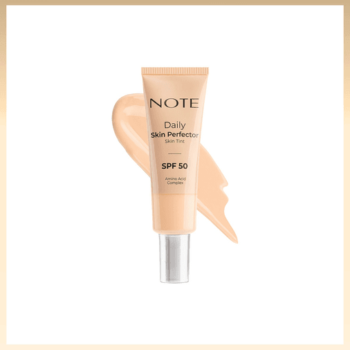 Note Cosmetics 1455279 Note Daily Skin Perfector Skin Tint 100 Spf 50 Ton Eşitleyici Doğal Bitişli Renkli Nemlendirici