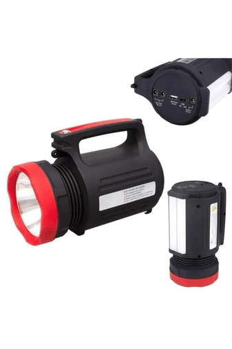 N.S Rdl-1011 25W Şarjlı El Projektörü + Florasan + Usb'li 28 Ledli Profosyonel El Feneri