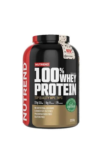 Nutrend 6968 %100 Whey Protein 2250 Gr Cookies & Cream