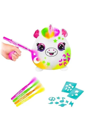 NW NessiWorld arastaxmlS00045523 Airbrush Peluş Neon Boyama Seti/bay Her Telden/ Bay Her Telden