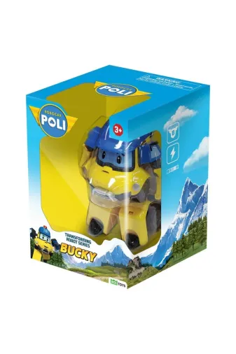 NW NessiWorld casaxmlN02.MRT0655 Poli Mrt-0655 Robocar Transforming Robot Figür Bucky