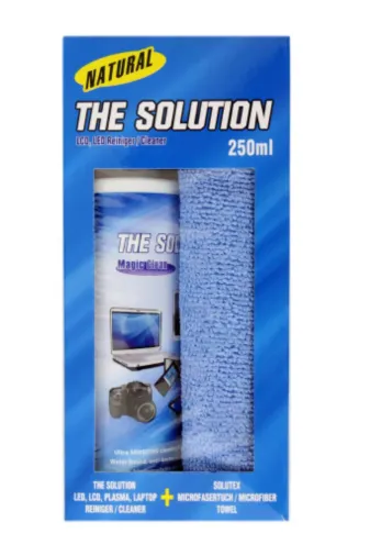 OEM TYBJLDMEJ0W3UWL375 The Solution Ekran Temizleme Seti 250Ml + Temizleme Bezi Lcd, Led, Ekran, Laptop, Tablet