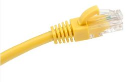 OJC Cat 6 UTP Patch Cord 0.3 Mt Sarı Cat6 Kablo