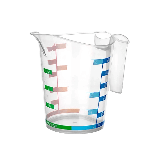 Ölçü Kabı Dereceli Renkli 500ml