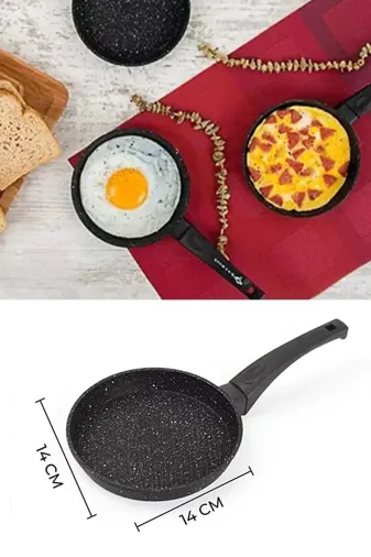 Online Kapında TYCD85C24207A2F200 Lüks Paslanmaz Çelik Döküm Mini Sos Vog Tavası Yumurta Tavası Sosluk 14Cm