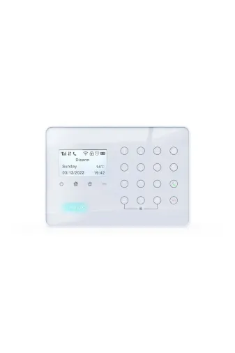 OPAX ARD-575 BEYAZ GPRS I GSM I WIFI Ard-575+ Bgr-09 Gprs/gsm/wifi Kablosuz Alarm Paneli Ve Bgr-09 Kablosuz Sirenli (1 Yıl