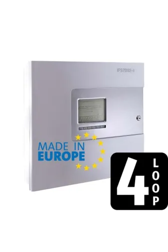 OPAX Unipos Ifs-7002/4 - 4 Loop 500 Adresli İnteraktif Yangın Alarm Paneli