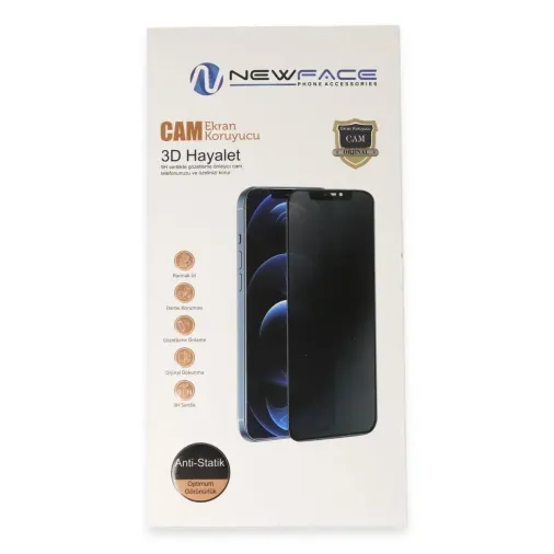 Oppo Oppo A6t 5g 3d Antistatik Hayalet Cam Ekran Koruyucu - Şeffaf