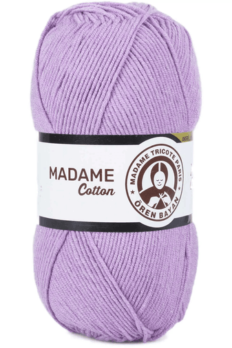 Ören Bayan RT-J9W8PQUFTK 1 Adet Madame Cotton El Örgü İpi Yünü 100 Gr 023 Lila