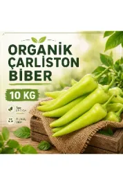 Organik Çarliston Biber 10 kg