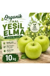 Organik İthal Yeşil Elma
