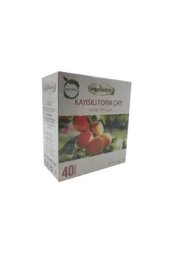 organikdem GNY10001038 Kayısılı Form Çayı 40 Adet