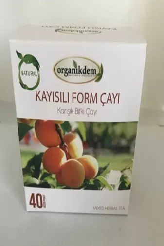 organikdem RS0537 Kayısılı Form Çayı 40 Lı