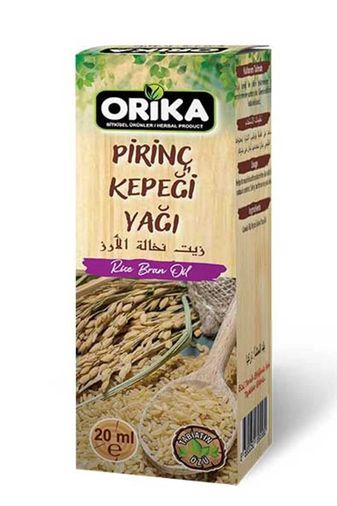 ORİKA RT-RYB-ORK1061 Pirinç Kepeği Yağı 20 Ml.