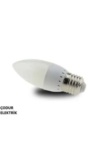 Osaka Light Led 023 9W = 70W Eşdeğer 3000K Gün Işığı (Açik Sari) E27 Duylu Led Mum Ampul 810 Lümen E Enerji Tüketimi