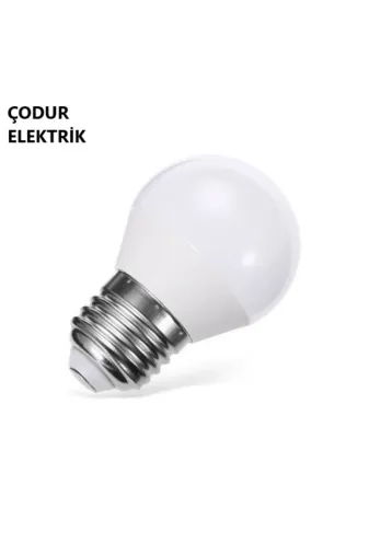 Osaka Light Led 030 7W = 50W Eşdeğer 3000 Kelvin Gün Işığı Sari Işik E27 Duylu G45 E Enerji 540 Lümen Led Top Ampul