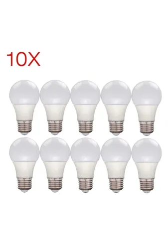 Osaka Light Ledd 00002 10W (10 Lu Paket) E27 Duylu 6500K Beyaz Işık A60 810 Lümen Led Ampul