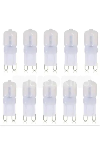 Osaka Light TYC00743014997 10'lu Paket 3W Buzlu G9 Duylu 3000 Kelvin Gün Işığı (Sari Işik) 200 Lümen Led Kapsul Ampul