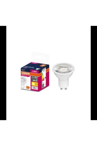 Osram TYC33KD52N170851626944040 4.5W=50W Gu10 Duylu 2700Kelvin Sarı Işık 350Lümen F Enerji Led Spot Ampul