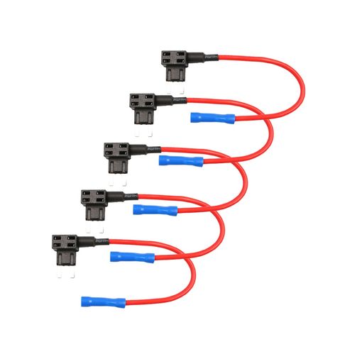 Otoak 113144079 Mini Bıçak Sigorta Çoklayıcı Fuse Tap 5 Adet