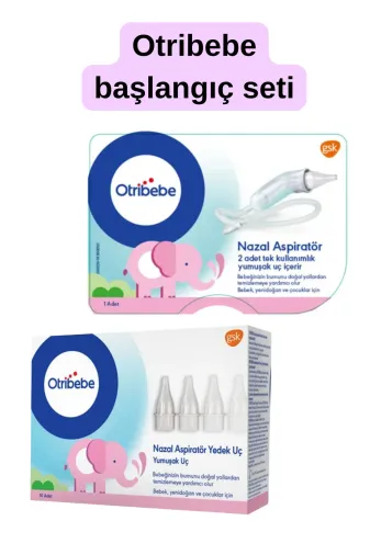 Otribebe 8699522006151 Nazal Burun Aspiratörü Başlangıç Seti