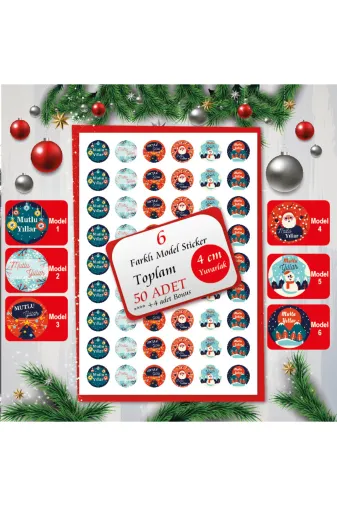 otuz9 reklam yeni-yil-2 Yılbaşı Temalı Etiket ( Sticker )